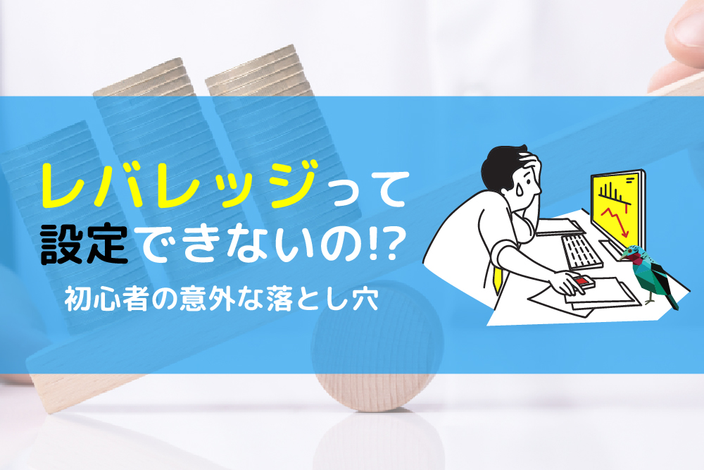 画：FX初心者のためのレバレッジ設定方法